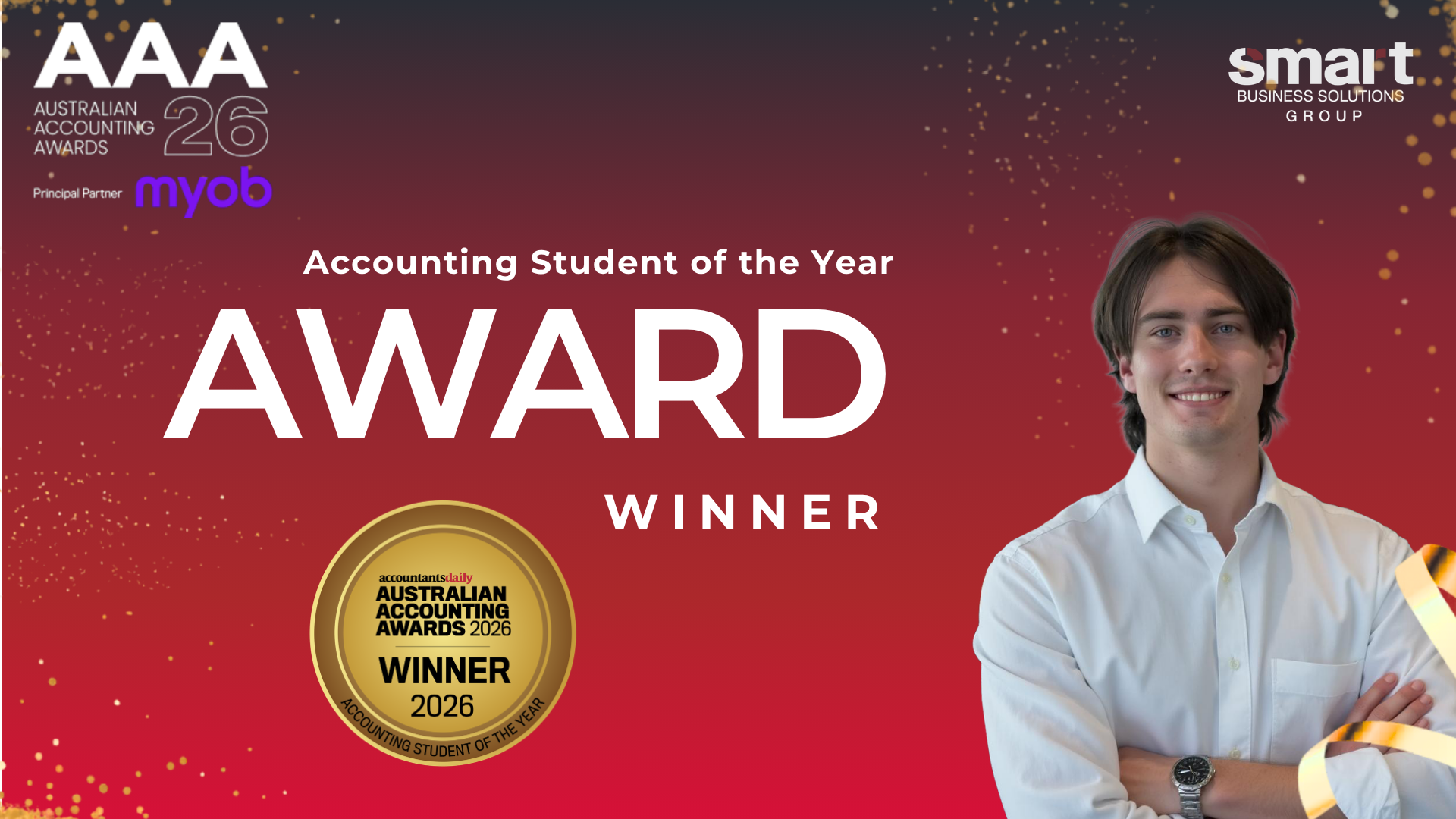 Ryan Smit WINS Accounting Student of the Year