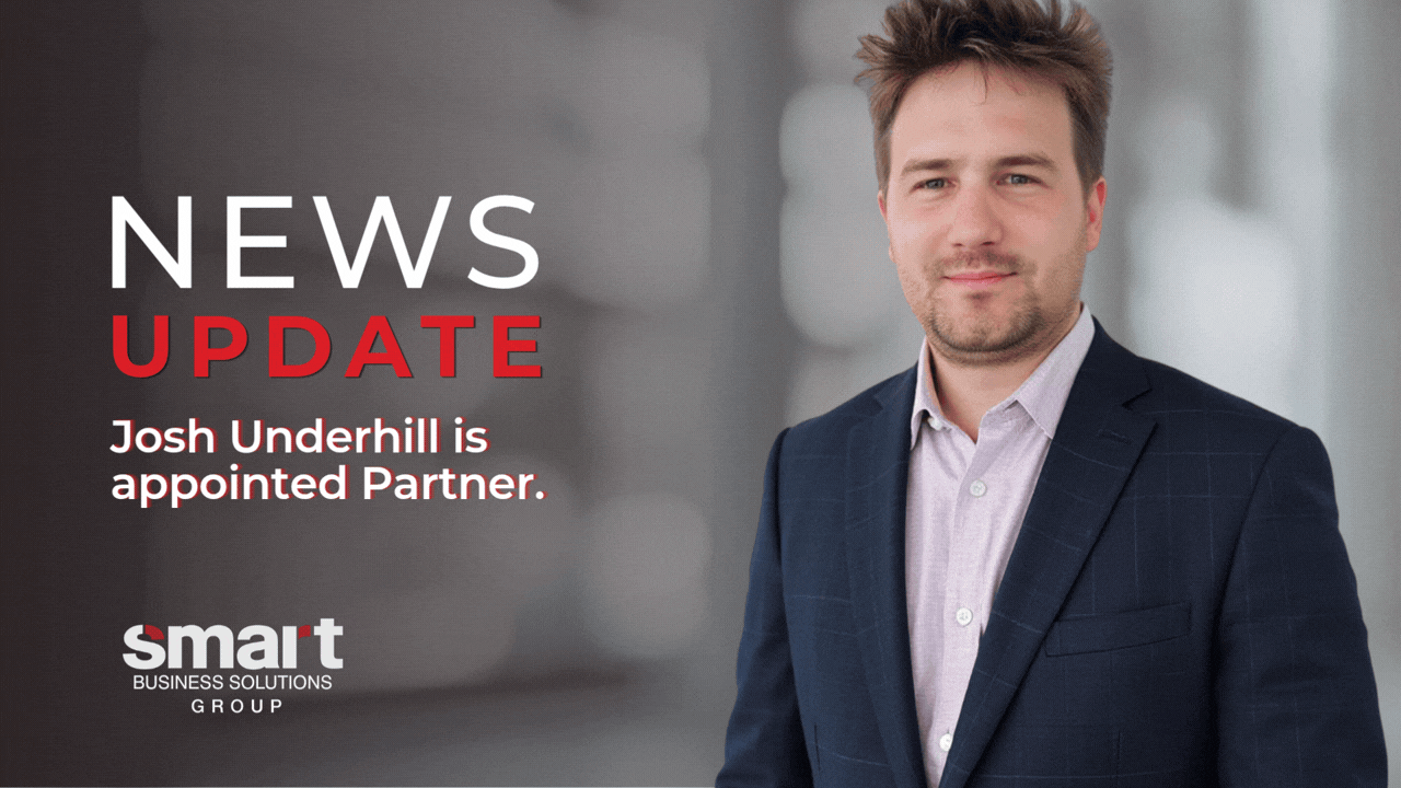 Josh Underhill Appointed Partner at SMART Business Solutions