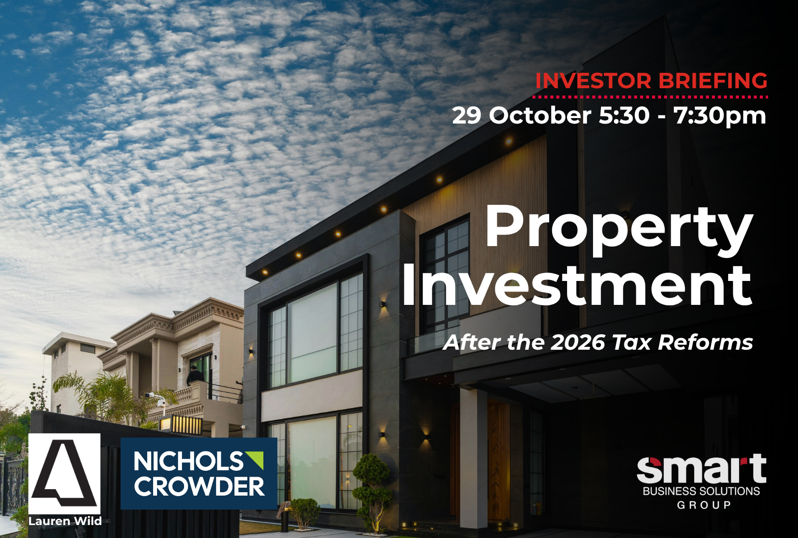 Property Investment After the 2026 Tax Reforms